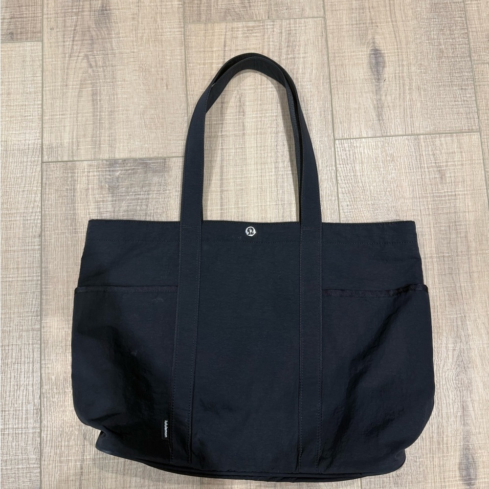 Lululemon Black Tote Bag